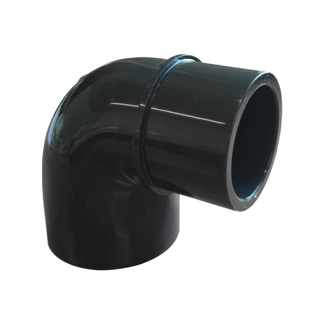 Knee 90º tapered 50 mm & 63 mm