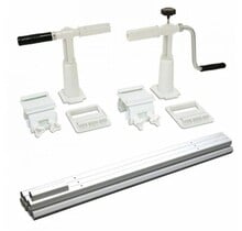 Roll-up device for above-ground pools