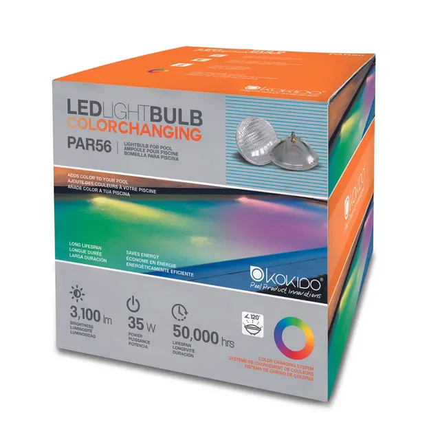 LED replacement lamp RGB PAR56