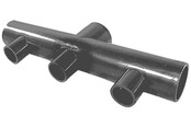 Distributeur/collecteur, tube de 63 mm, 63 mm x 50 mm x 50 mm