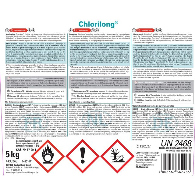 Chlorilong 250 - 5 kg Chlorilong 250 - 5 kg