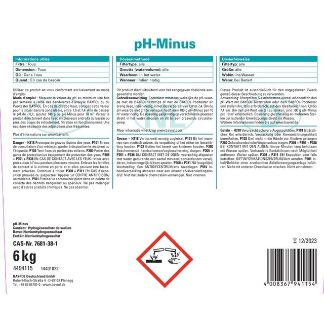 pH-min granulate 5kg