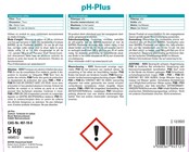 pH plus granulés 5kg