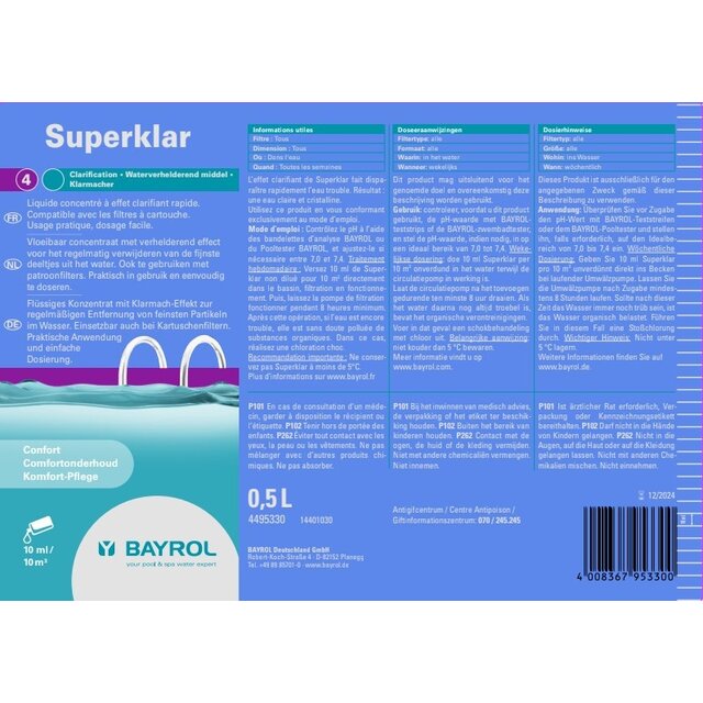 Super clear 0.5L