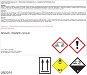 Peroxyde d'hydrogène 27,5% professionnel 20L