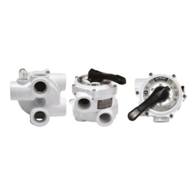 6-weg klep sidemount 1/1/2" - 2" 6-weg klep sidemount 1/1/2" - 2"