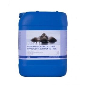 Vloeibare chloor Natriumhypochloriet 47/50 13%  20L