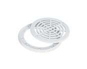 Grille and flange kit - White