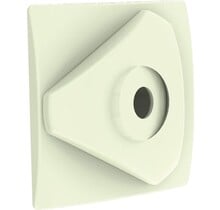 Adjustable injector 1 1/2" for screwing on sand-colored liner