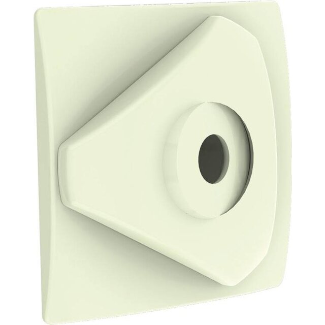 richtbare  inspuiter 1 1/2" voor liner zandkleur te schroeven