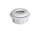 vacuum cleaner connection Elegance 1 1/2" white concrete/liner