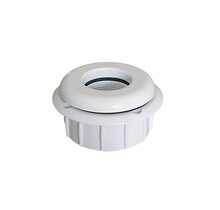 vacuum cleaner connection Elegance 1 1/2" white concrete/liner