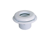 Raccord pour aspirateur Elegance panneau/doublure blanc 1 1/2 po