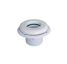 stofzuigeraansluiting   Elegance 1 1/2" wit paneel/liner