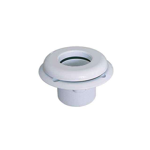 Raccord pour aspirateur Elegance panneau/doublure blanc 1 1/2 po