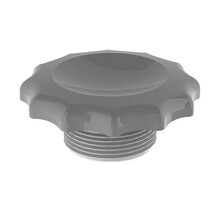 Bouchon d'étanchéité élégant pour point de vide gris