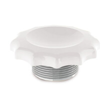Elegance afsluitplug vacuumpunt zand wit