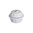Weltico Injecteur réglable Elegance panneau/doublure blanc 1 1/2"