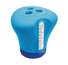Flotteur avec thermomètre bleu
