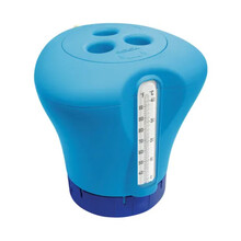 Vlotter met thermometer blauw