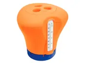 Float with thermometer