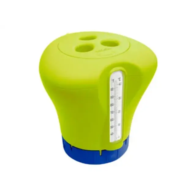 Flotteur avec thermomètre vert
