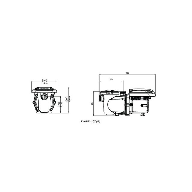 Intelliflo 3 VSF paquet de 3