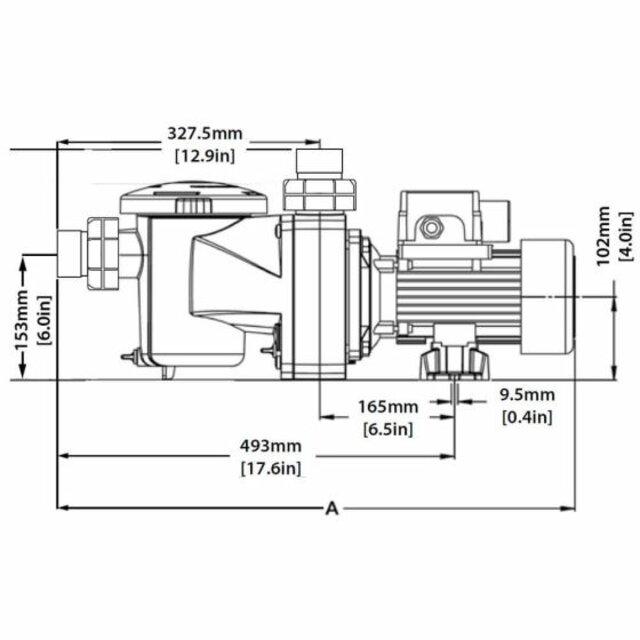 FreeFlo 0,75 ch 11 m³/h