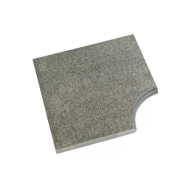 Angkor Black binnenhoek I 500 x 500 x 40