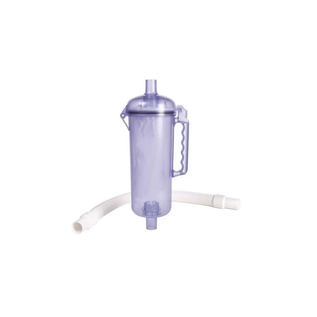 Ramasseur de feuilles transparent avec sac poubelle