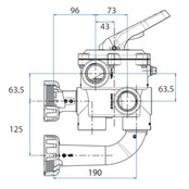 6-way tap 1 1/2" classic