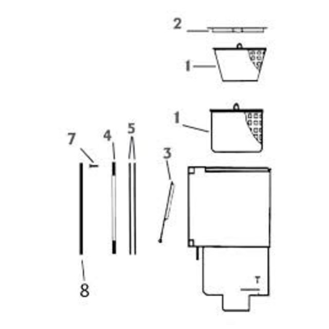Skimmermandje voor SP1094 Skimmermandje voor SP1094