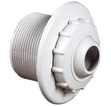Spray hole for concrete swimming pools