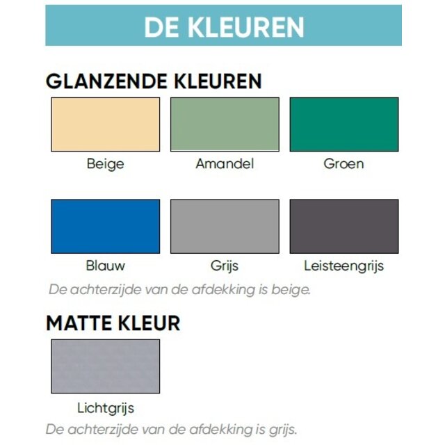 veiligheidsafdekking premium B-2.2 580 g/m²