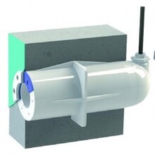 Wanddoorvoer liner 25mm flexibel