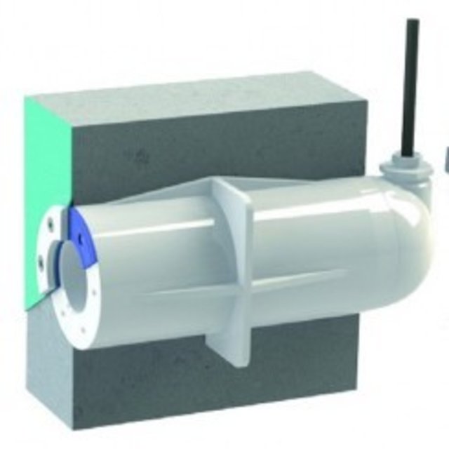 Wanddoorvoer liner 25mm flexibel