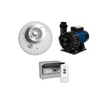 Ensemble n° 2, pièces de finition, moteur triphasé de 4 CV