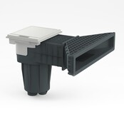 X-Pro 600 Écumoire/revêtement en béton anthracite