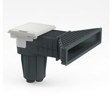 X-Pro 600 Écumoire/revêtement en béton anthracite