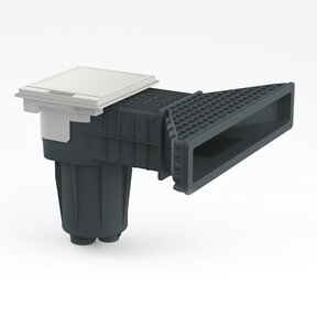 X-Pro 600 Skimmer beton/liner antraciet