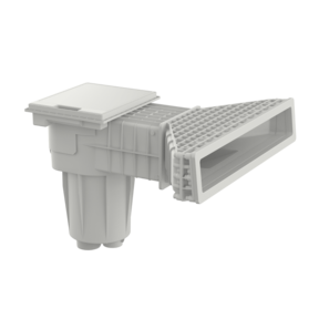 X-Pro 600 Skimmer beton/liner wit