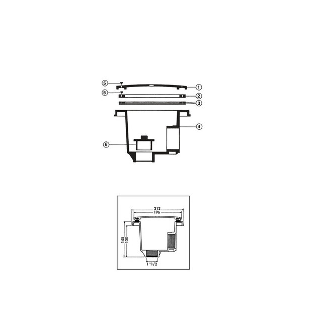 deksel bodemput cofies