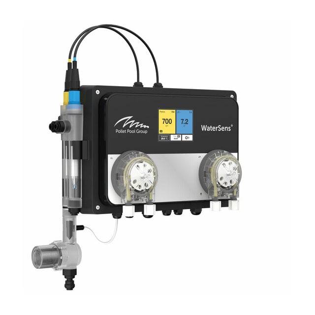 Watersens pH/vrije chloor Net -Wifi inclusief sondes