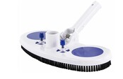 Weighted half-moon bottom suction device