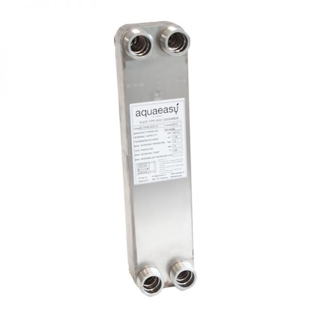 Double plate heat exchanger Aqua Easy Stainless Steel – Belgaqua