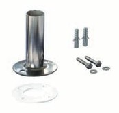 Paar verankeringen met flenzen