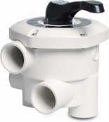 6-way valve sidemount + mounting set 1 1/2" - 2"