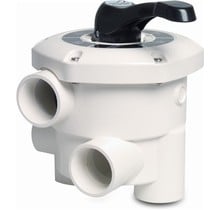 6-way valve sidemount + mounting set 1 1/2" - 2"