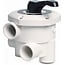 Mega 6-way valve sidemount + mounting set 1 1/2" - 2"