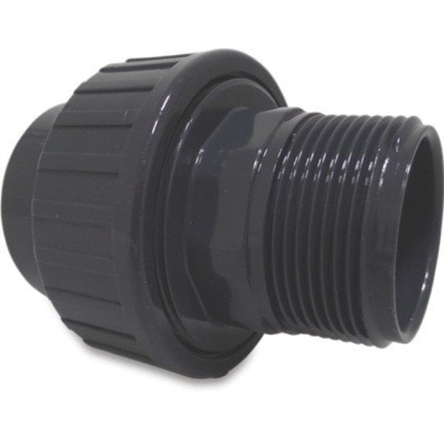 3/3 coupling glue socket x male thread 10 bar